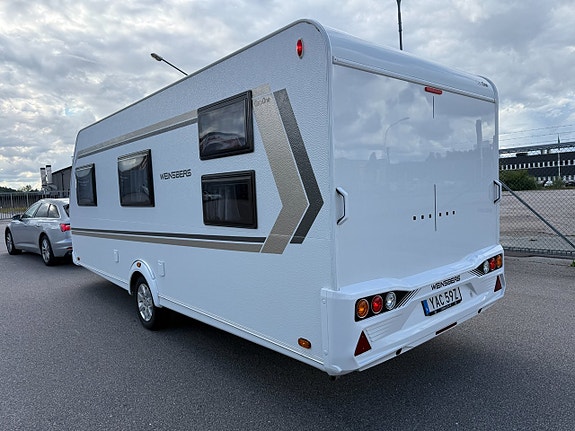 Weinsberg Caraone 550 QDK Uttagen 2025 1 ägare AC Dusch Barnkammare 5 of 16