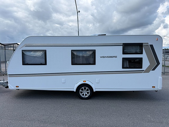 Weinsberg Caraone 550 QDK Uttagen 2025 1 ägare AC Dusch Barnkammare 6 of 16