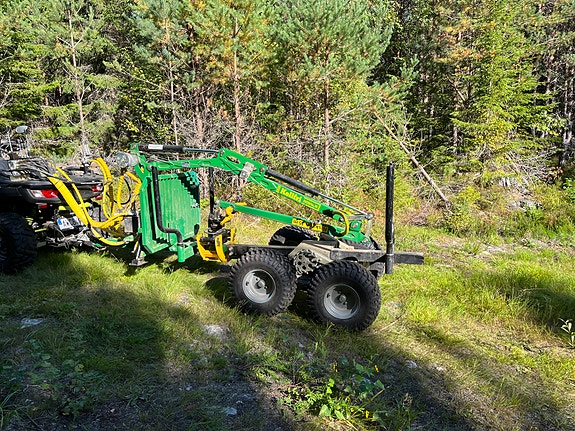 Komplett skogsekipage: Seqway Snarler 600 (75mil) + Driven Kellfri SV20 vagn 4 of 5