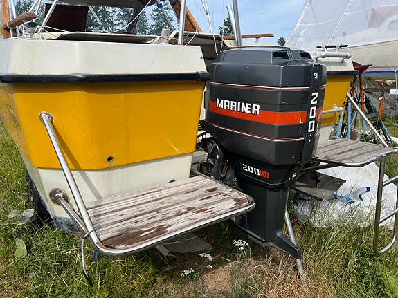 Flipper 620 – 200 hk Mariner – 30-släp – nyservad 5 of 15