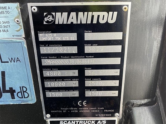Manitou MT625H COMFORT ST5 10 of 10