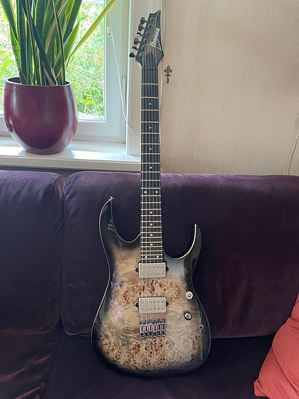 Ibanez RG1121PB Premium – Charcoal Black Burst – DiMarzio / Gotoh