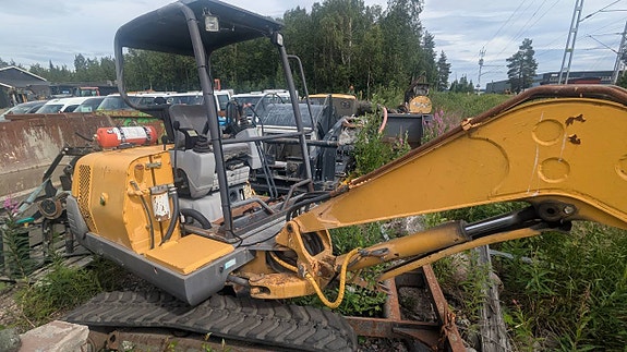 Komatsu PC20-7 -97 Schaktblad Extra hydraulik Gummilarver 3 of 10