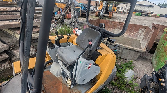 Komatsu PC20-7 -97 Schaktblad Extra hydraulik Gummilarver 7 of 10