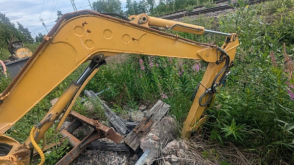 Komatsu PC20-7 -97 Schaktblad Extra hydraulik Gummilarver 10 of 10