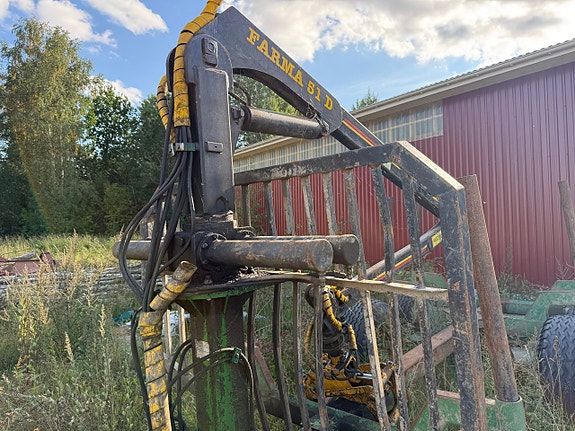 Timmervagn Farma 51 D Griplastarvagn 18 of 27