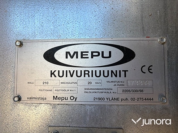 Mobil Spannmålstork Mepu M180 11 of 30