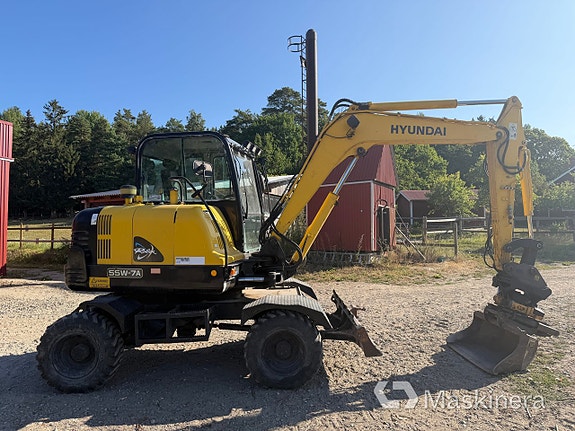 Hjulgrävare Hyundai Robex 55W-7A 4 of 27