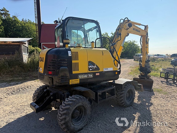 Hjulgrävare Hyundai Robex 55W-7A 5 of 27