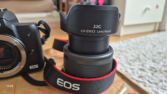Canon EOS M50 Mark II Vlogging-Kit + EF-M 15–45mm + Røde VideoMic GO (Nyskick!) image 2