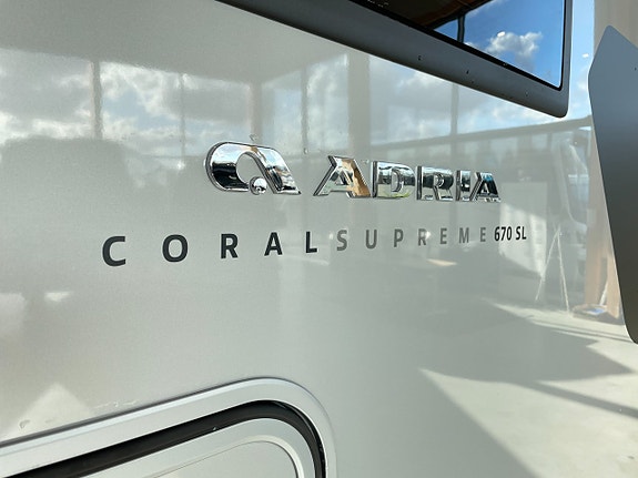 Adria Coral Supreme 670 SL / ALDE-Diesel / Automat 180hk / Ugn / Adaptiv / 6 of 30