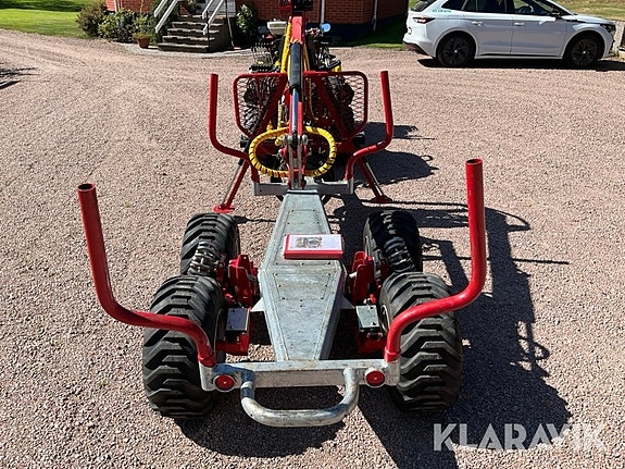 Skogsvagn Kranman T1900 4WD med kran 30-50, t 4 of 6
