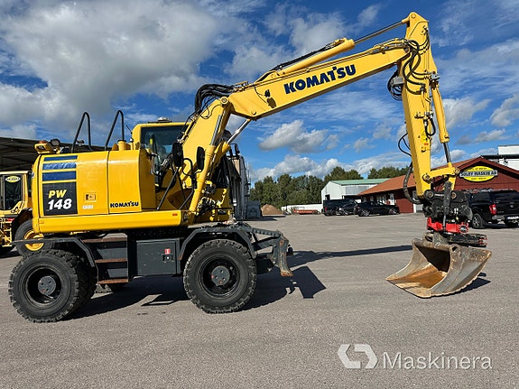 Hjulgrävare Komatsu PW148 6 of 27