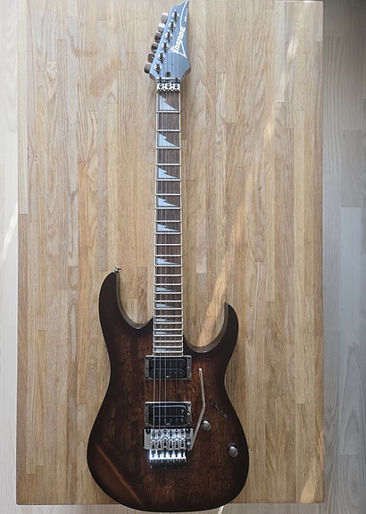 Ibanez RG420CM – ovanlig RG med Floyd Rose