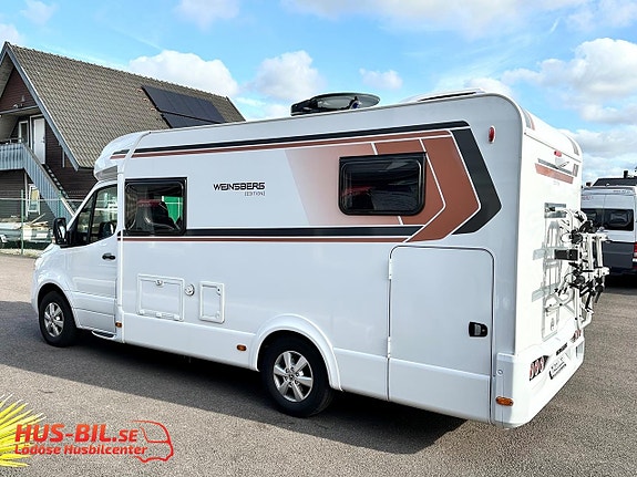 Weinsberg MB CaraCompact 640 / 2 x AC / Litium / Solpanel 24 of 26