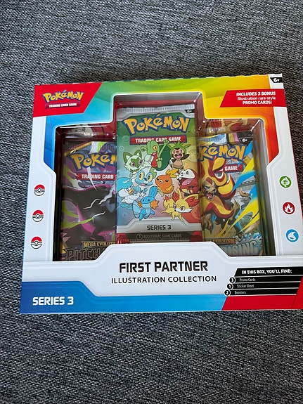 Pokémon First Partner Illustration Collection Series 3 samlarkort