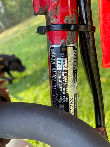 Honda XR 125 3 of 6