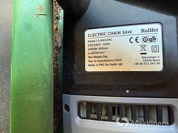 Vedkombi Med Eldriven Motorsåg Kellfri 13KW340 12 of 16