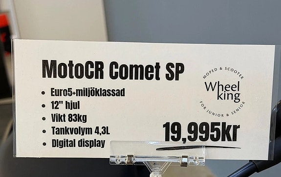 Motocr Comet SP Hiper 50 4T EFI - Helt ny 13 of 21