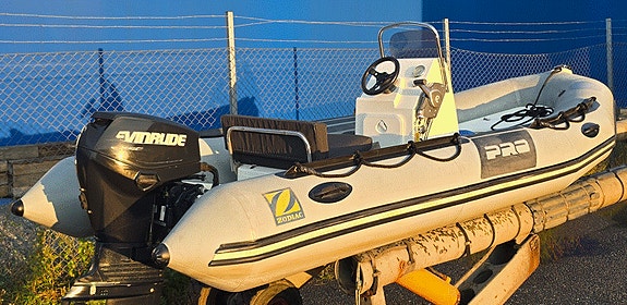Zodiac Pro 500 Evinrude E-Tec 50hk 5 of 6