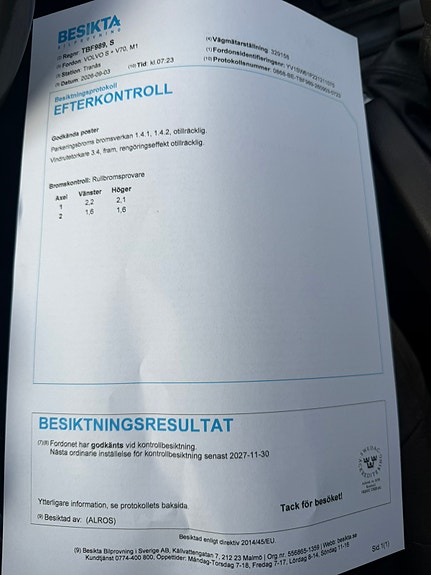 Volvo V70 6 of 6