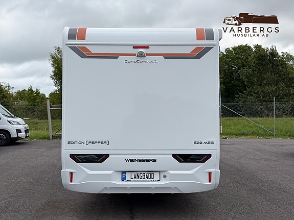 Weinsberg CaraCompact 600 MEG Pepper ed. *Smalt chassi *Långb *Garage *Aut *Smarta lösningar *Fr. 3,70% ränta 24 of 24