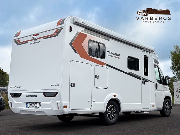 Weinsberg CaraCompact 600 MEG Pepper ed. *Smalt chassi *Långb *Garage *Aut *Smarta lösningar *Fr. 3,70% ränta 22 of 24