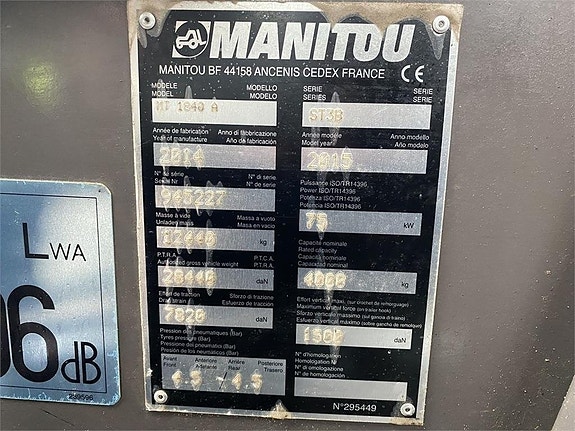 Manitou MT1840A ST3B 10 of 10