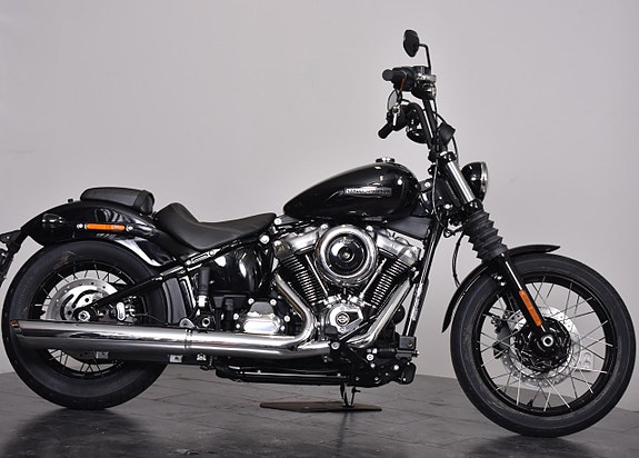 Harley-Davidson Street bob NEDSATT 11 000:- SVART / EKERFÄLGAR / OMGÅENDE LEVERANS 8 of 18