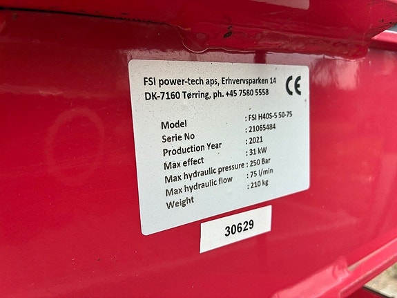 FSI H40s Stubbfräs 4 of 4