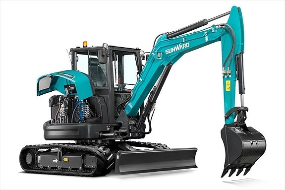 KAMPANJ! ALLT-I-ETT! Sunward - 5,5ton - Kubota motor 5 of 11
