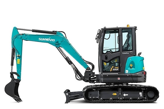 KAMPANJ! ALLT-I-ETT! Sunward - 5,5ton - Kubota motor 3 of 11