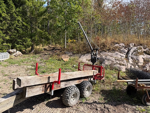 Timmervagn för ATV Honda LT 13 4 of 25