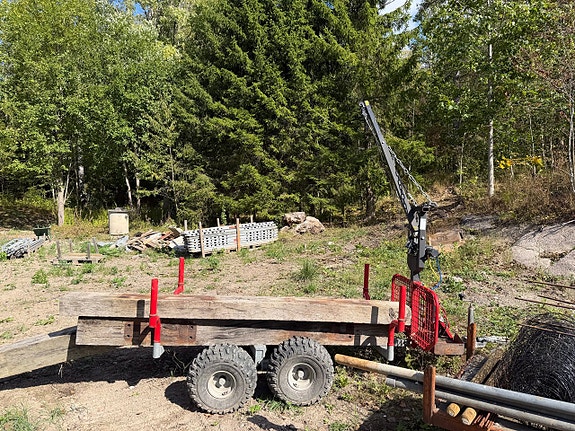 Timmervagn för ATV Honda LT 13 3 of 25