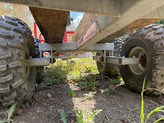Timmervagn för ATV Honda LT 13 25 of 25