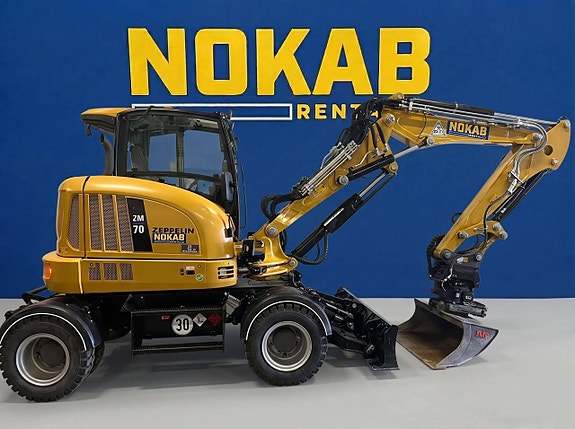 Hjulgrävare 8 ton UTHYRES