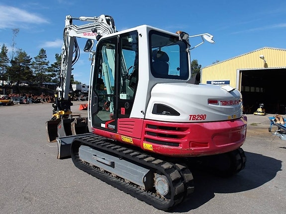 Takeuchi TB 290 OBS! 285 Timmar 4 of 5