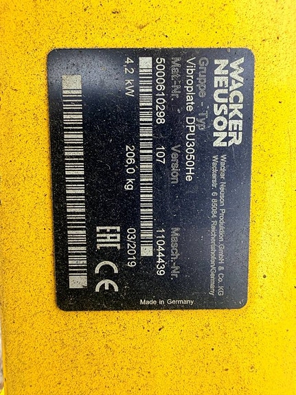 Wacker Neuson DPU 3050 He 9 of 10