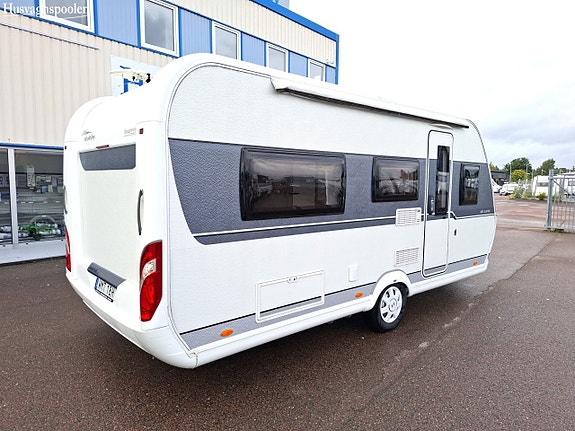 Hobby 460 LU De Luxe Långbäddar, Solpanel, Markis 2 of 9