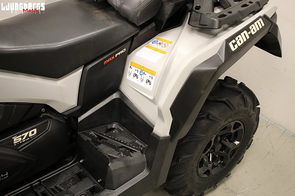Can-Am Outlander 570 MAX PRO T3A 2017 *PLOG *LÅGMIL 15 of 21