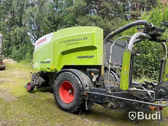 Kombipress Claas Rollant 455 Uniwrap -2018 via auktion 4 of 27