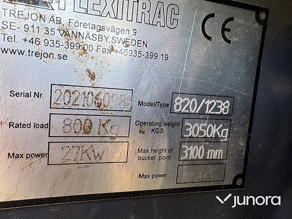 Hjullastare Trejon Flexitrac 820/1238 30 of 30