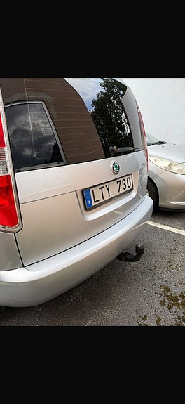 Skoda Škoda Roomster Praktik 1.6 TDI Manuell, 90hk, 2011 15 of 15