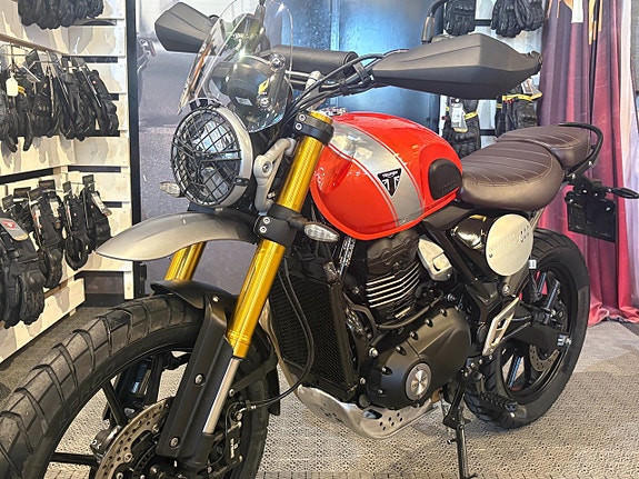 Triumph SCRAMBLER 400 X OKTOBERFEST | 36 MÅN 0 % | Demokörd | 260 mil | servad 10 of 14