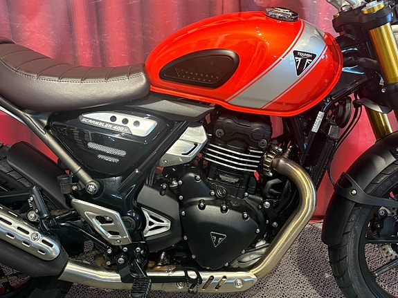Triumph SCRAMBLER 400 X OKTOBERFEST | 36 MÅN 0 % | Demokörd | 260 mil | servad 4 of 14