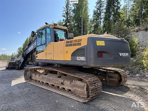 Volvo EC290CL Grävmaskin med redskap VIDEO 3 of 24