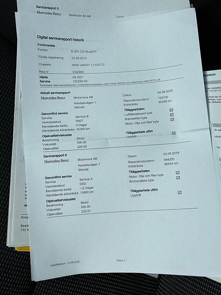 Mercedes-Benz B160 d 9 of 10