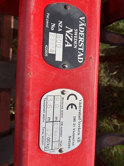 Väderstad NZA800 5 of 5