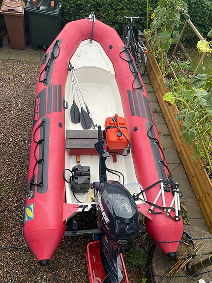 Fantastisk RIB Zodiac 420 PRO 40hk Evinrude E-tec 3 of 6