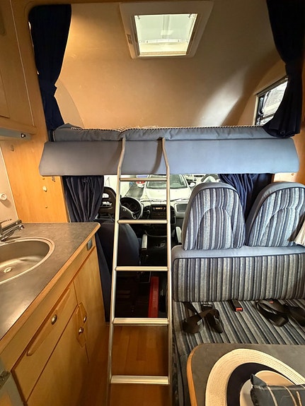 Fiat ADRIA 572 DK Barnkammare Fukt och Gasol testad UA 13 of 30